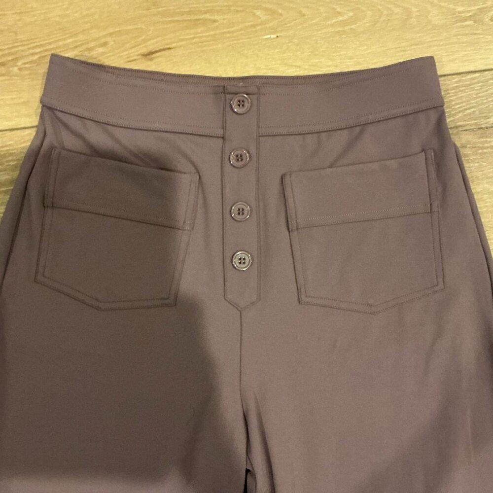 Halara High Waisted Button Multiple Pockets Strai… - image 3